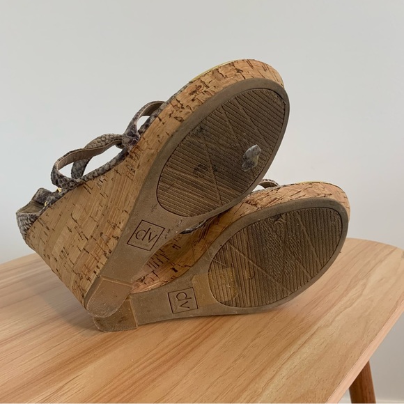 Dolce Vita Strappy Wedges - Picture 6 of 7